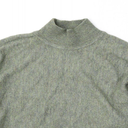 Womens UK Size M H&M Green Pullover Jumper
