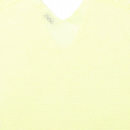 Womens UK Size 20 Marks and Spencer Yellow Pullover Jumper