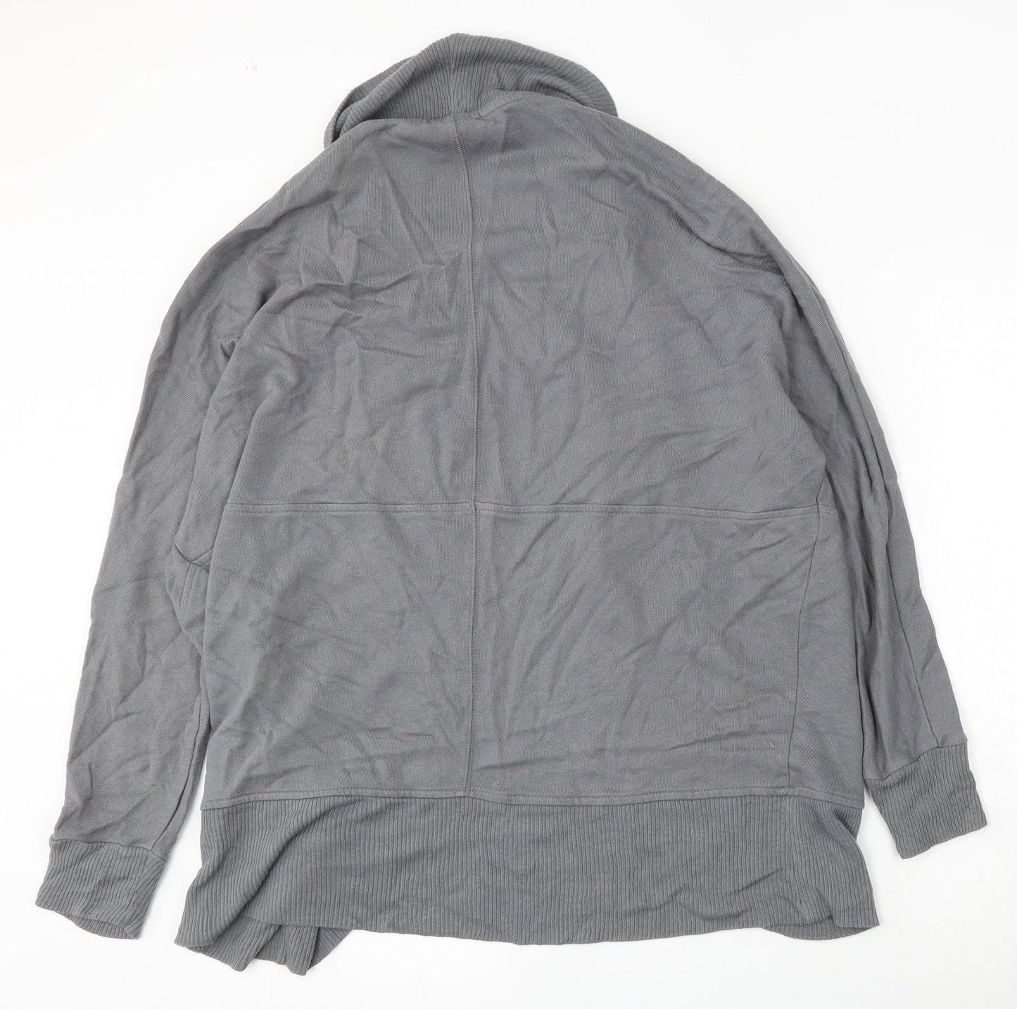 Gap Womens Grey V-Neck  Cotton Cardigan Jumper Size M