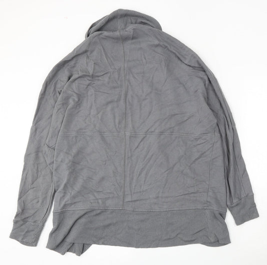 Gap Womens Grey V-Neck  Cotton Cardigan Jumper Size M