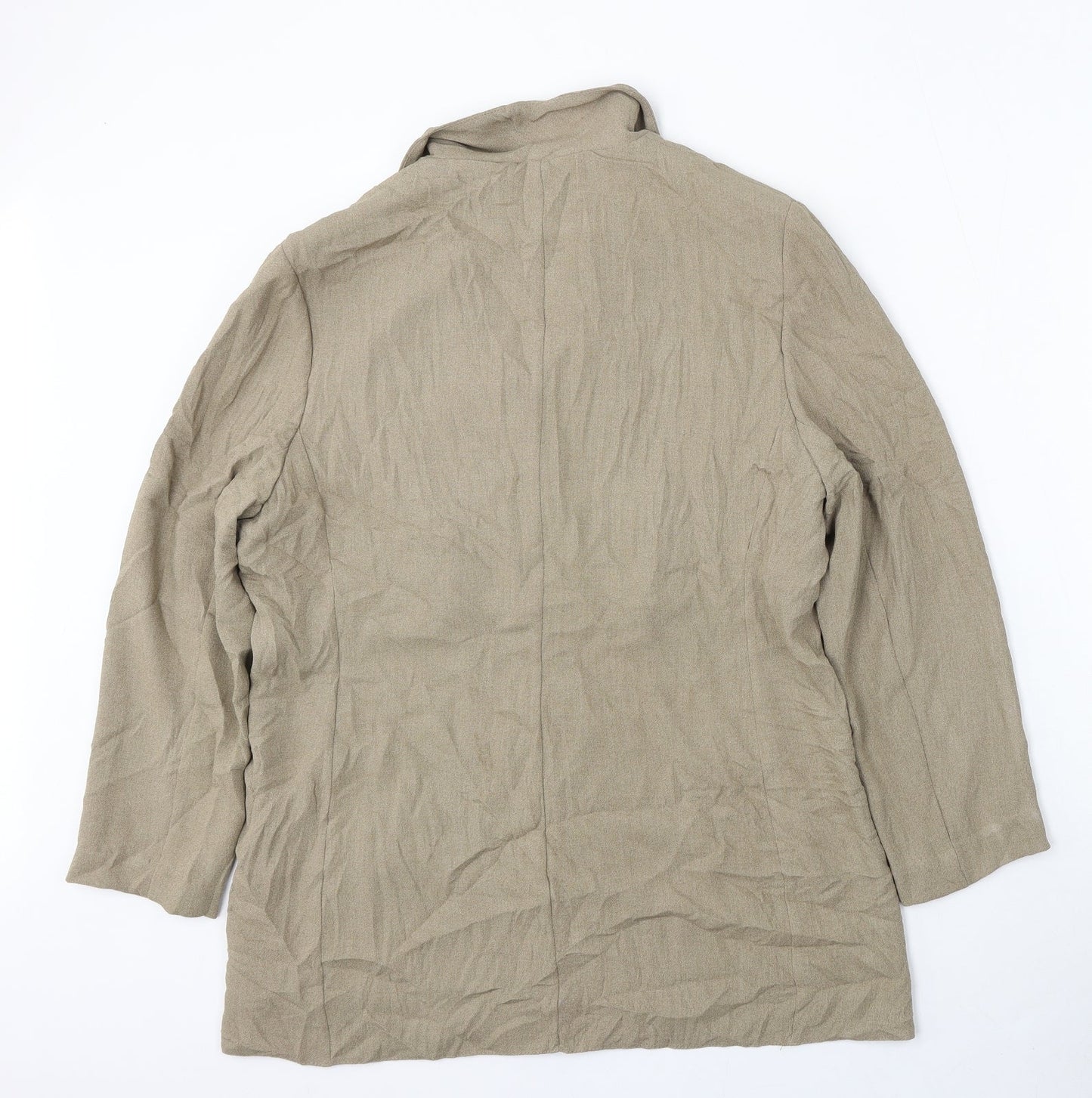 Berkertex Womens Beige  Polyester Jacket Suit Size 16