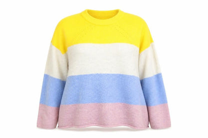 Womens UK Size 18 TESCO Multicoloured Pullover Jumper