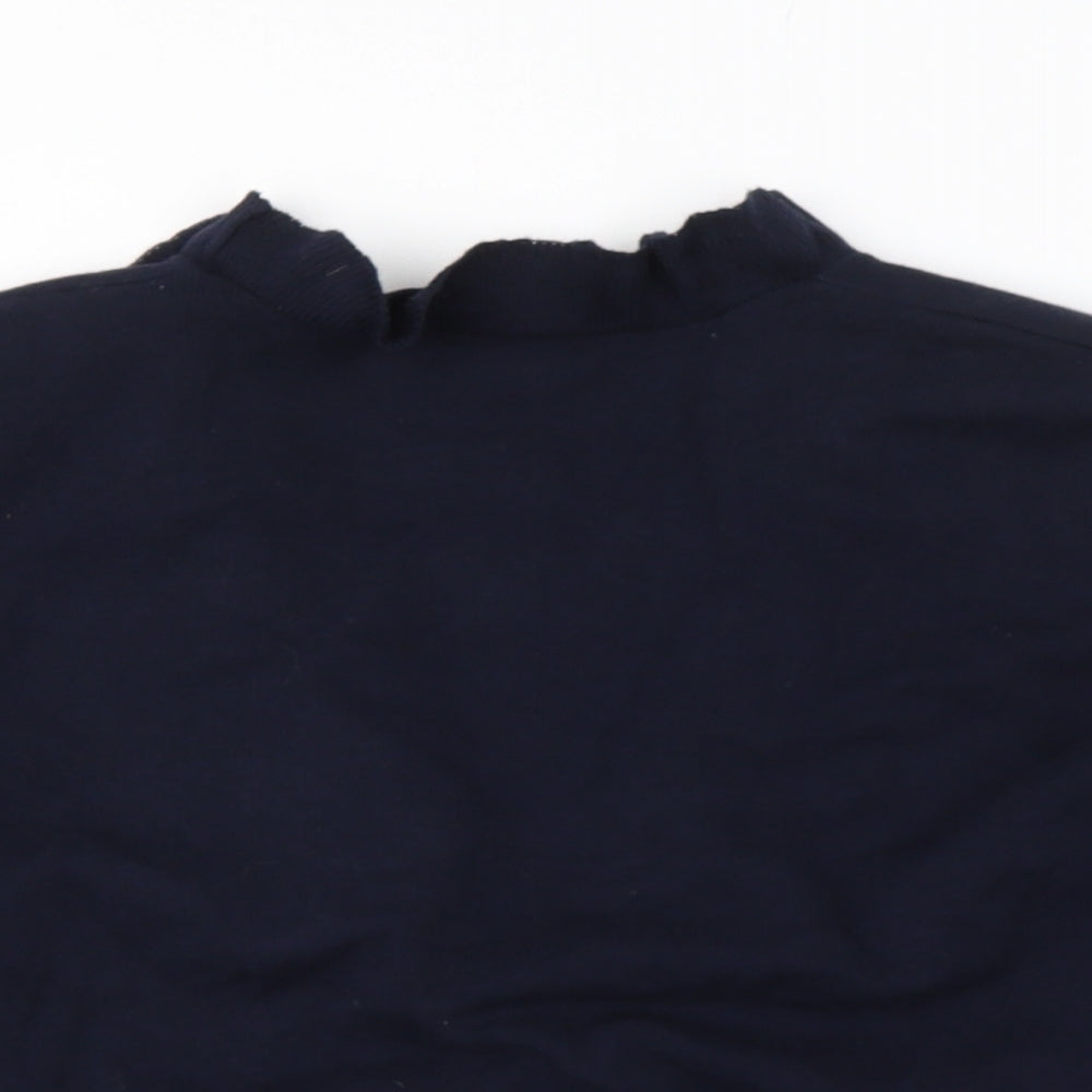 Womens UK Size M Roman Black Cape Jumper