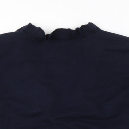Womens UK Size M Roman Black Cape Jumper