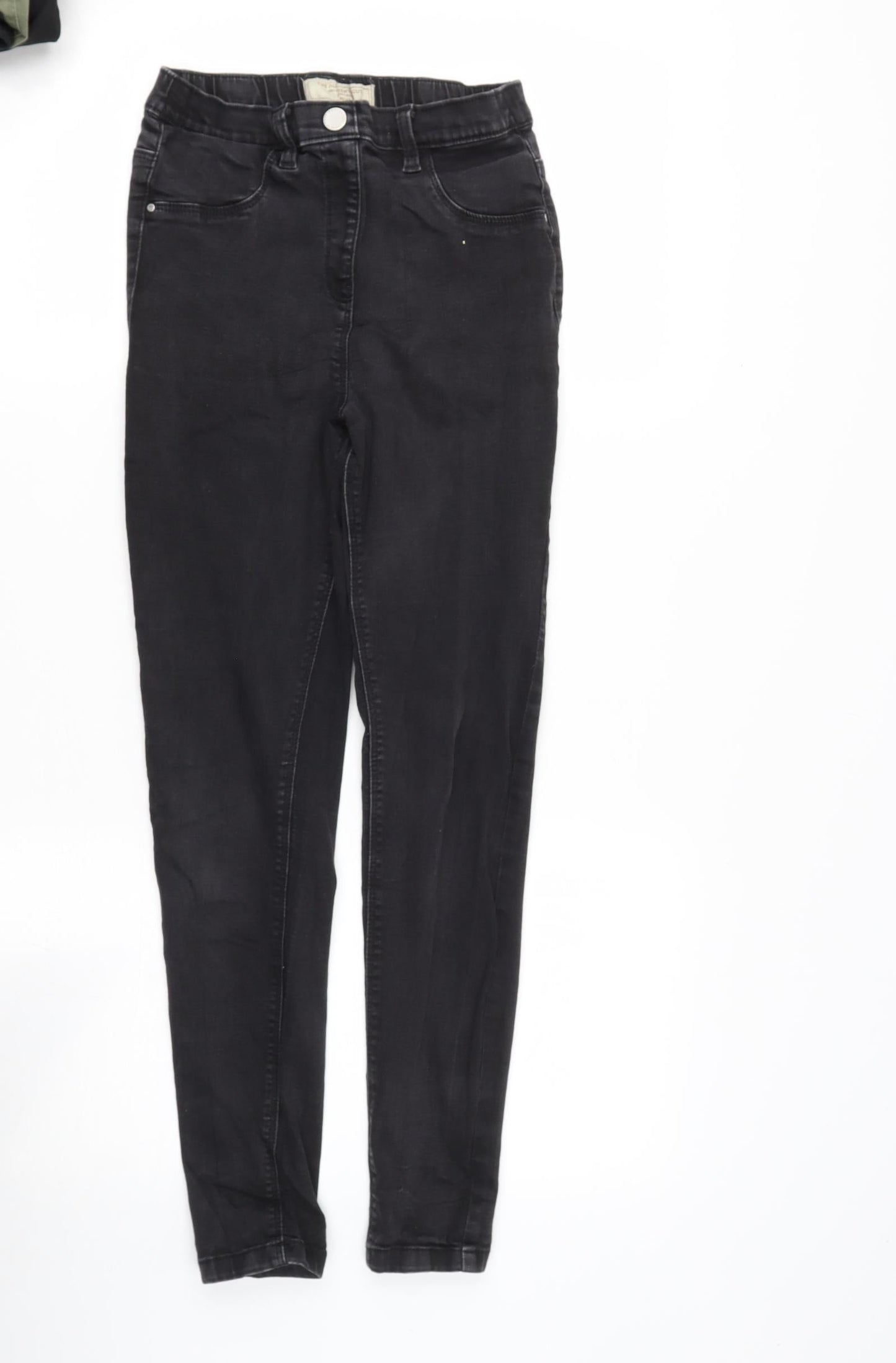 NEXT  Girls Beige  Cotton Straight Jeans Size 13 Years  Regular