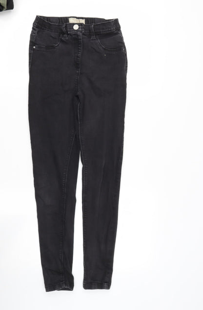 NEXT  Girls Beige  Cotton Straight Jeans Size 13 Years  Regular