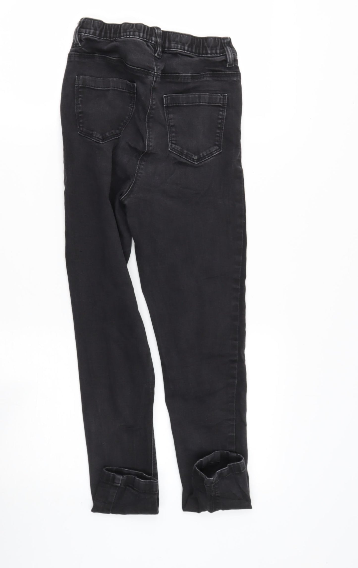 NEXT  Girls Beige  Cotton Straight Jeans Size 13 Years  Regular