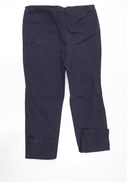 Mens UK Size 16 Papya Regular Fit Boyfriend Blue Jeans