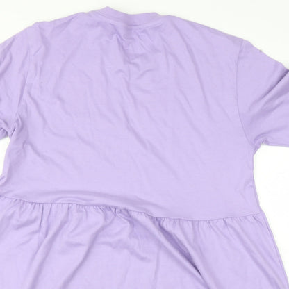 Womens UK Size S Divided Pink Basic Blouse