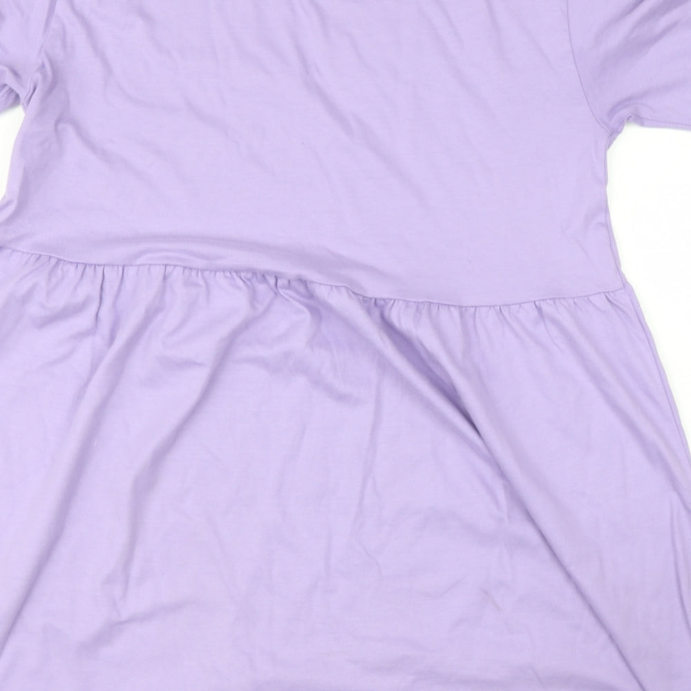 Womens UK Size S Divided Pink Basic Blouse
