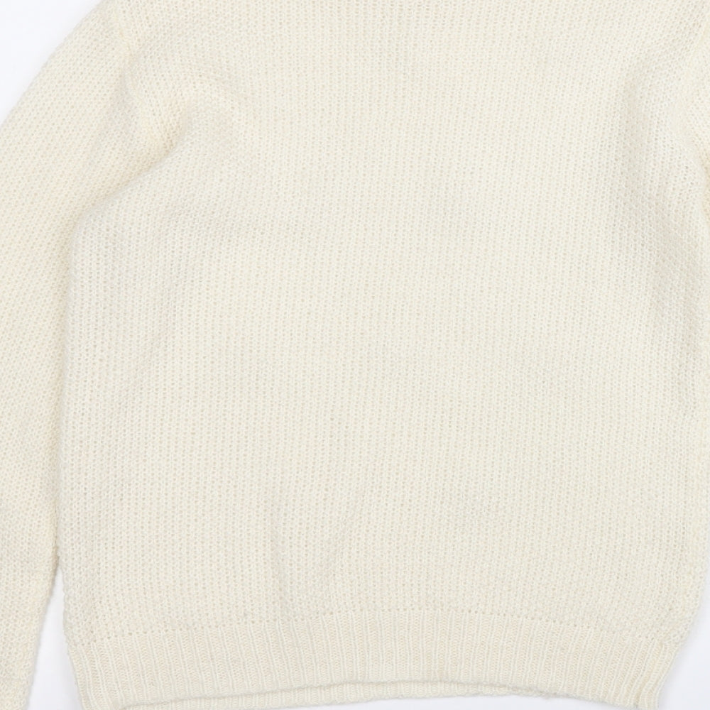 Womens UK Size 10 Dorothy Perkins Yellow Pullover Jumper