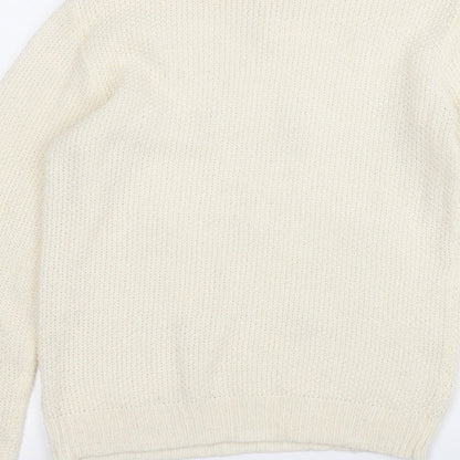 Womens UK Size 10 Dorothy Perkins Yellow Pullover Jumper