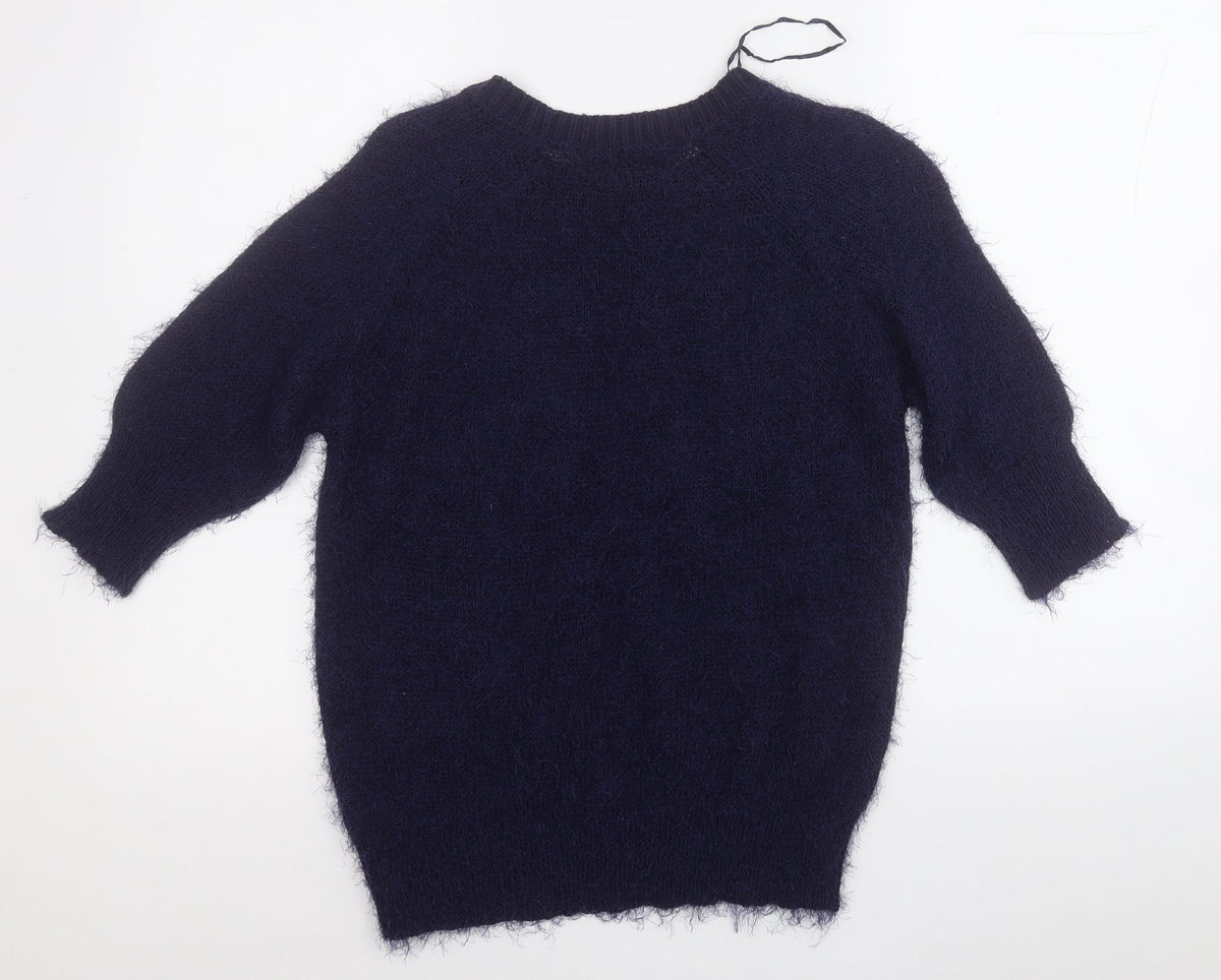 Womens UK Size 10 Dorothy Perkins Blue Pullover Jumper