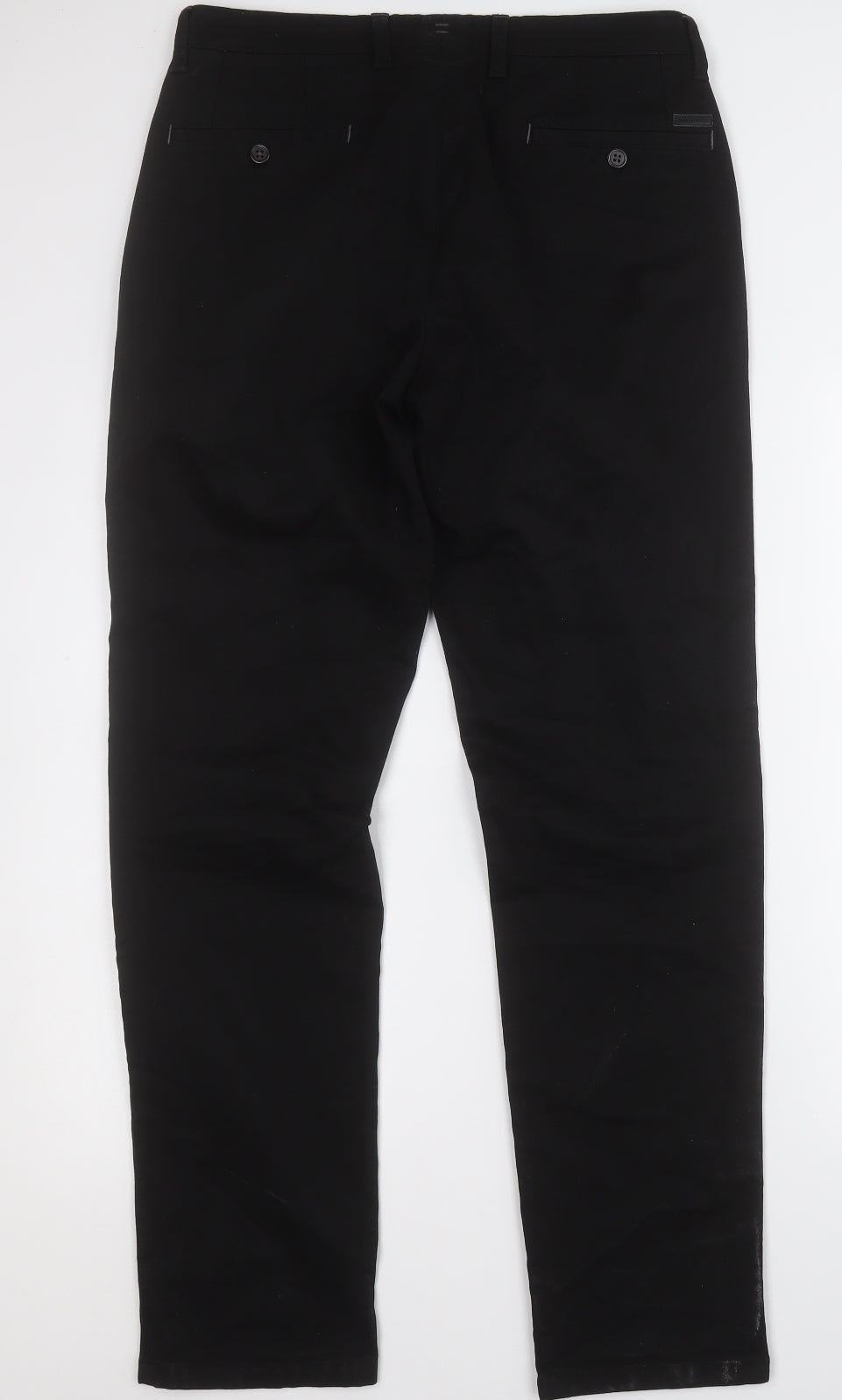 ReMUS Uomo Jeans  Womens Black  Cotton Straight Jeans Size 32 L30 in Regular