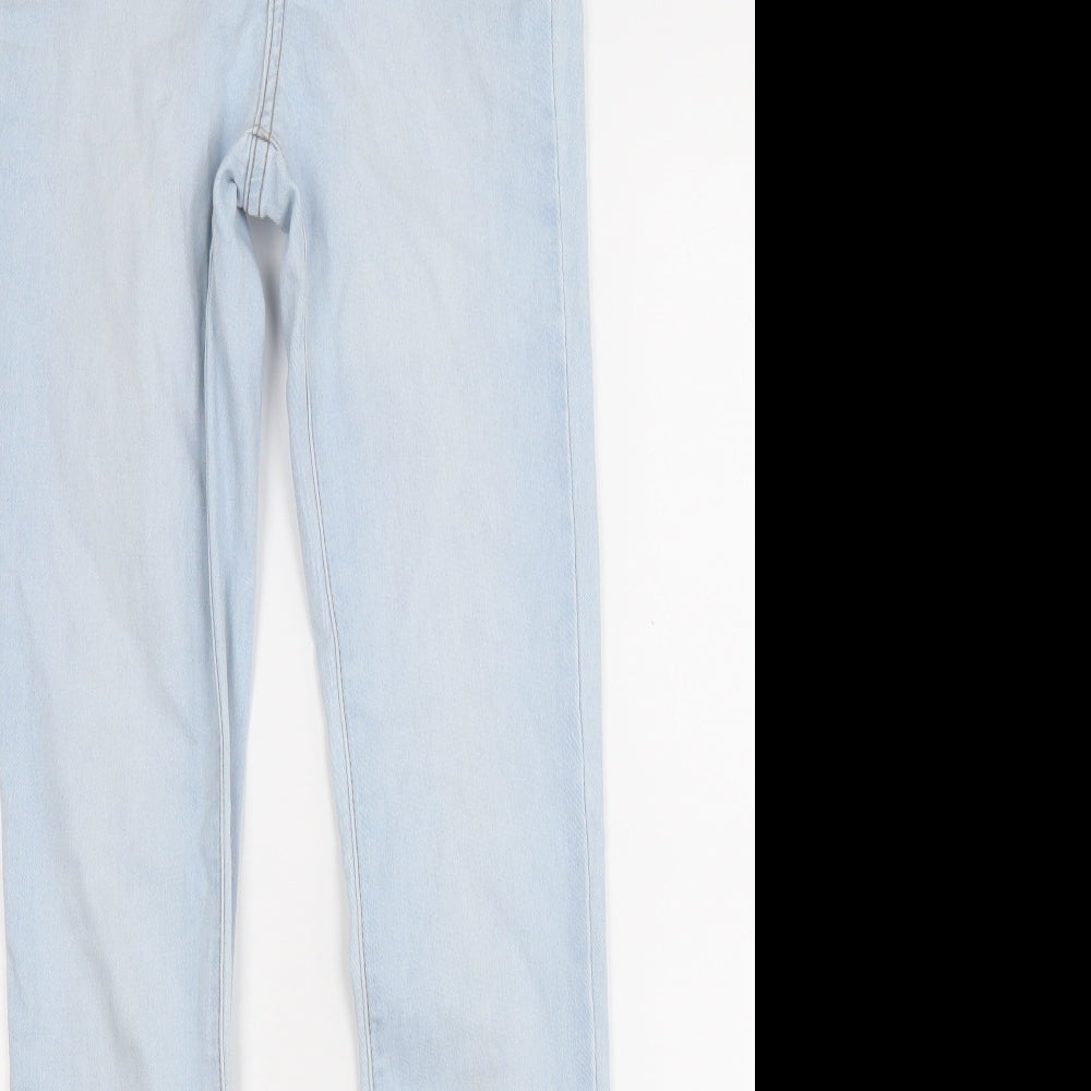 Denim Co. Womens Blue  Cotton Skinny Jeans Size 6 L28 in Regular