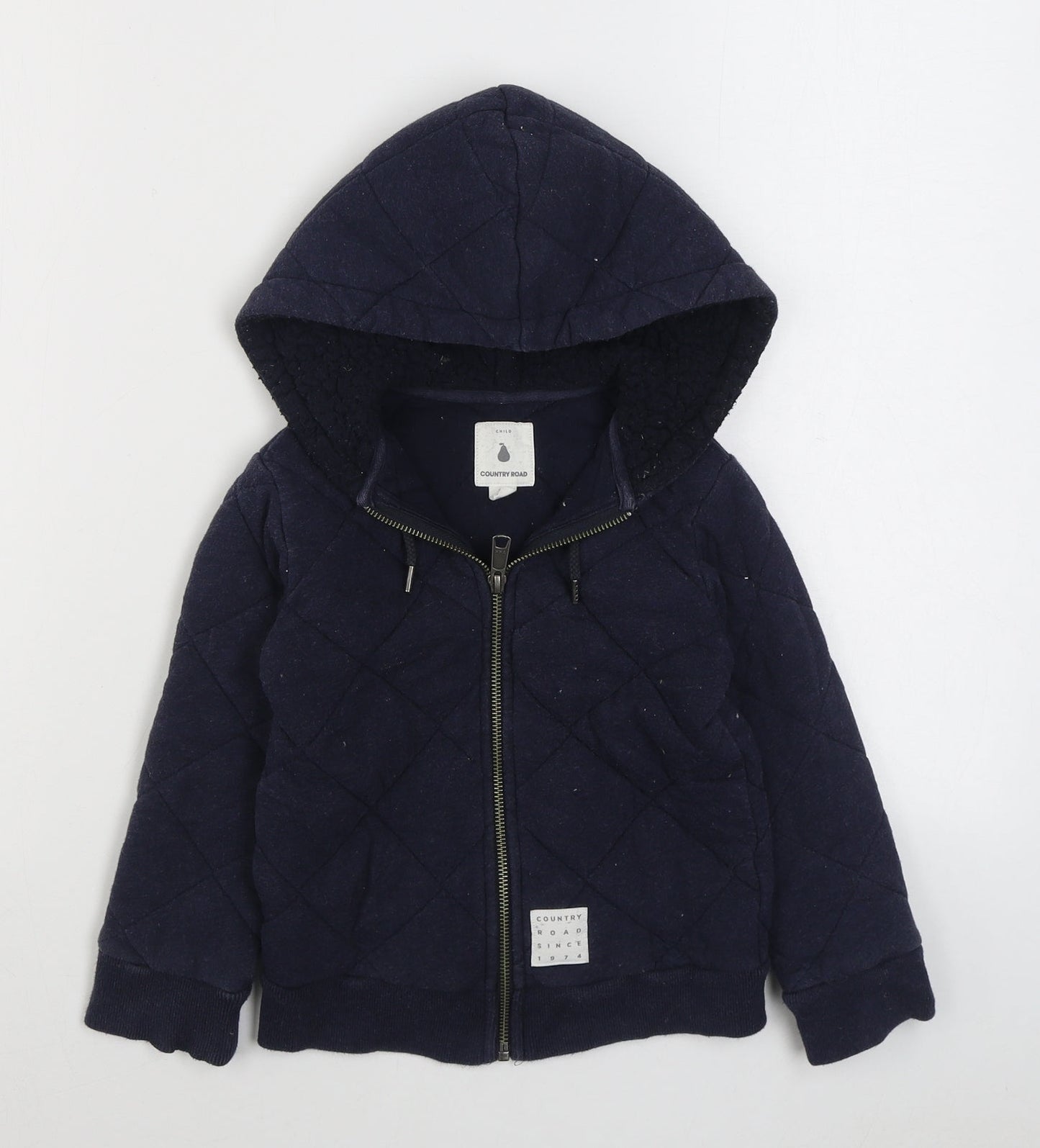 Country Road Boys Blue   Jacket  Size 4 Years  Zip