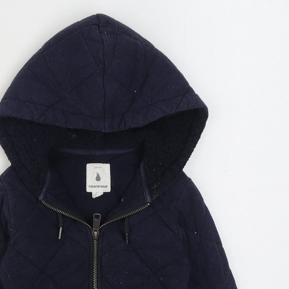 Country Road Boys Blue   Jacket  Size 4 Years  Zip