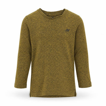 NEXT Boys Yellow  Cotton Basic T-Shirt Size 3 Years Round Neck Pullover