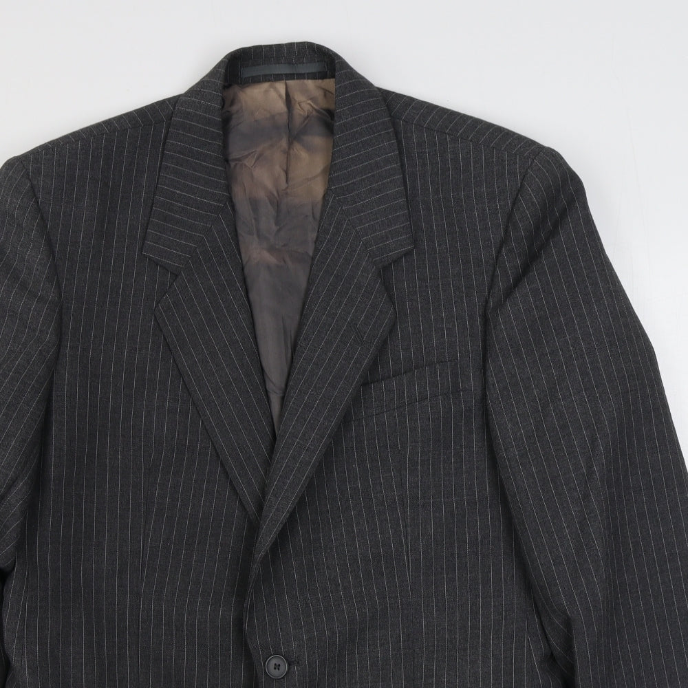 Mens UK Size 40 C&A Regular Grey Suit Jacket