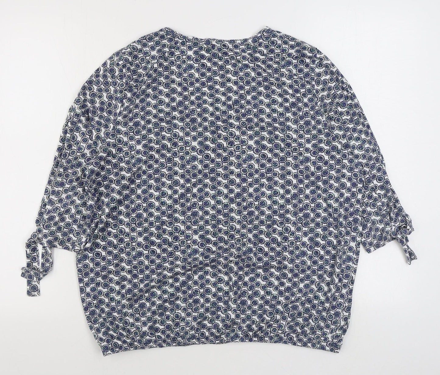 Womens UK Size 18 Olsen Blue Basic Blouse