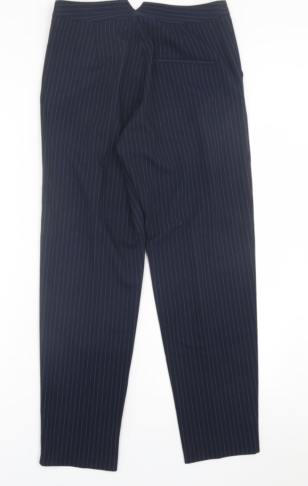 Womens UK Size 8 H&M Regular Fit  Blue Trousers