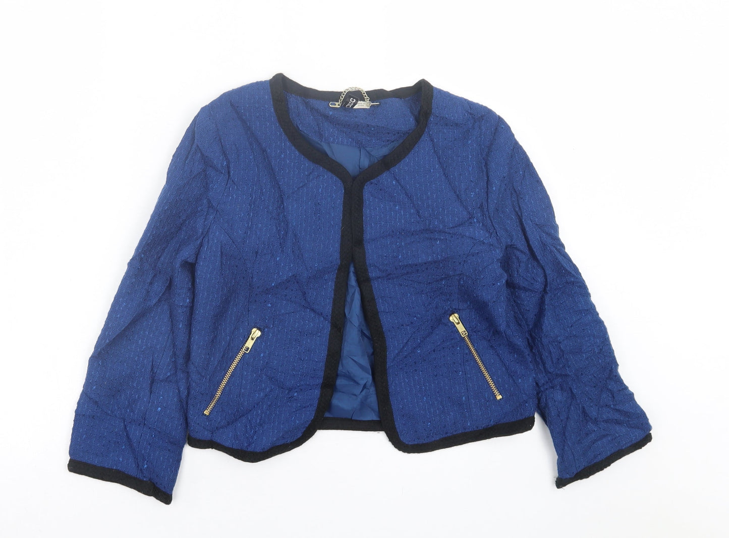 Womens UK Size 8 H&M Blue Jacket