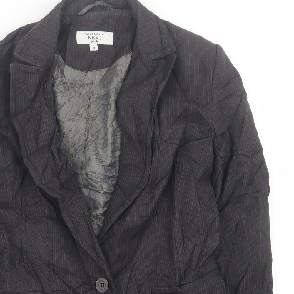 Womens UK Size 10 NEXT Black Jacket