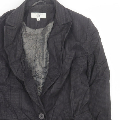 Womens UK Size 10 NEXT Black Jacket
