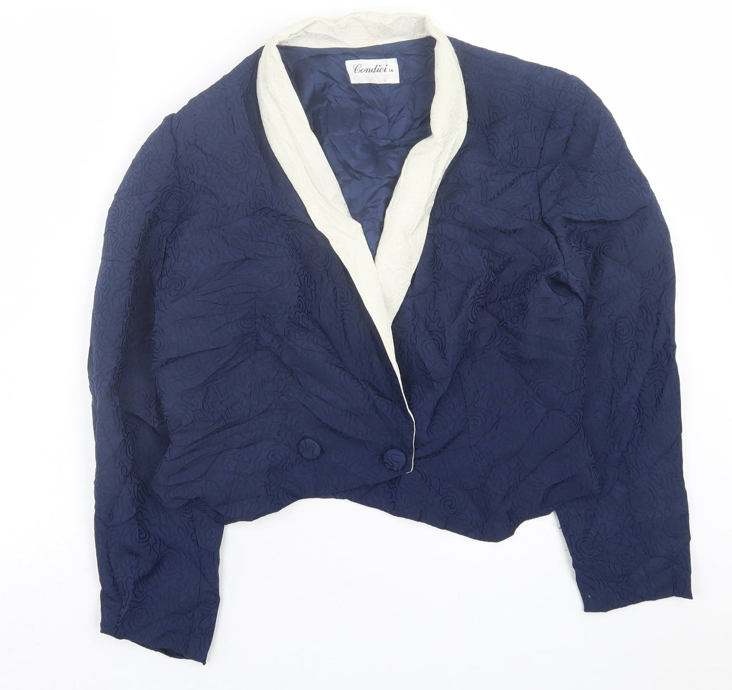 Womens UK Size 14 Condici Blue Jacket