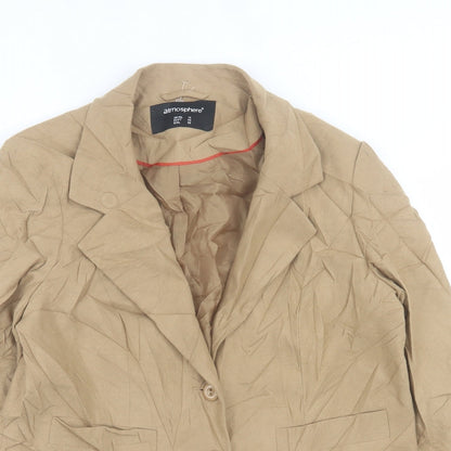 Womens UK Size 14 Atmosphere Brown Jacket