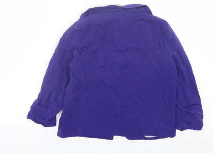 Womens UK Size 10 River Island Purple Jacket