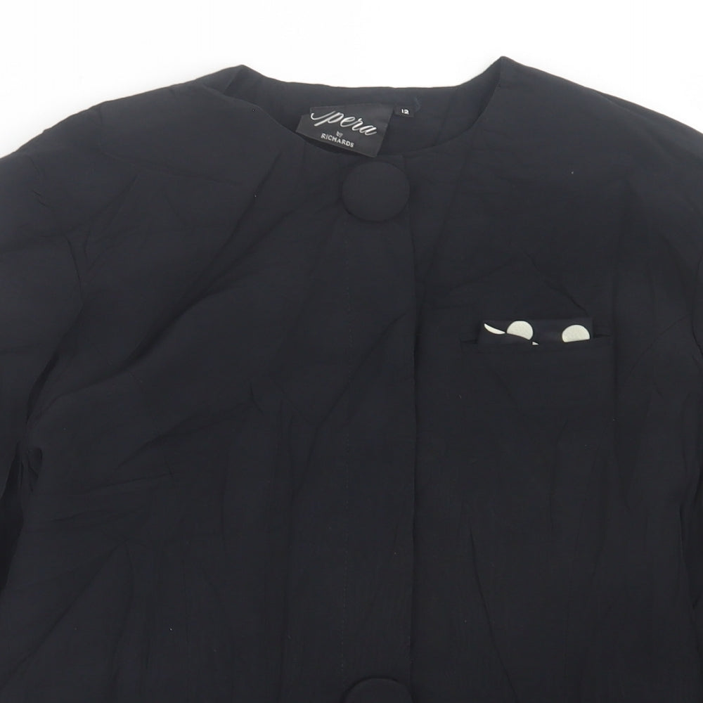 Womens UK Size 12 Richards Black Jacket