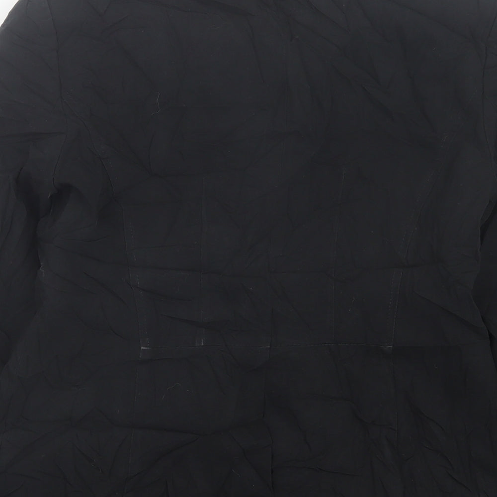 NEXT Womens Black   Jacket Blazer Size 10  Button