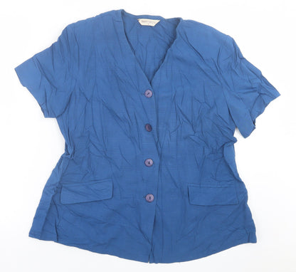 Womens UK Size 18 Bonmarché Blue Jacket