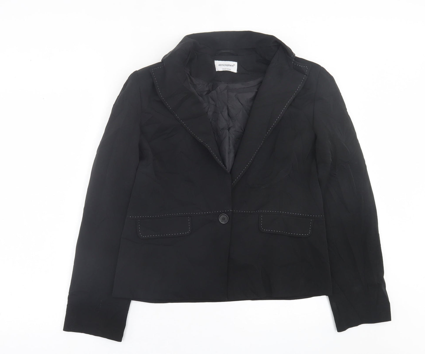 Womens UK Size 14 Atmosphere Black Jacket