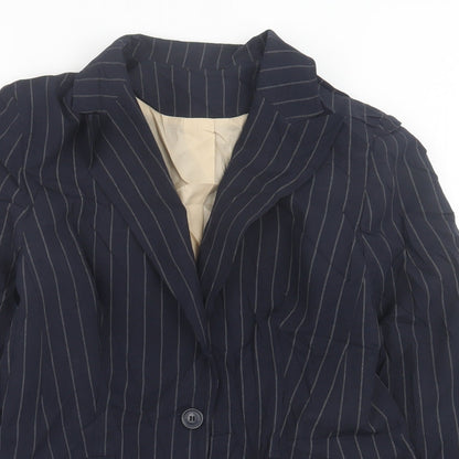 Womens UK Size 14 Dorothy Perkins Blue Jacket