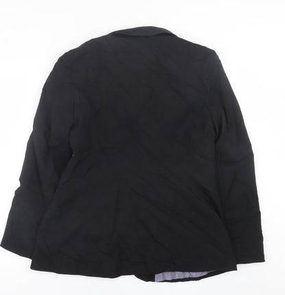 Womens UK Size 14 Essentials Black Jacket