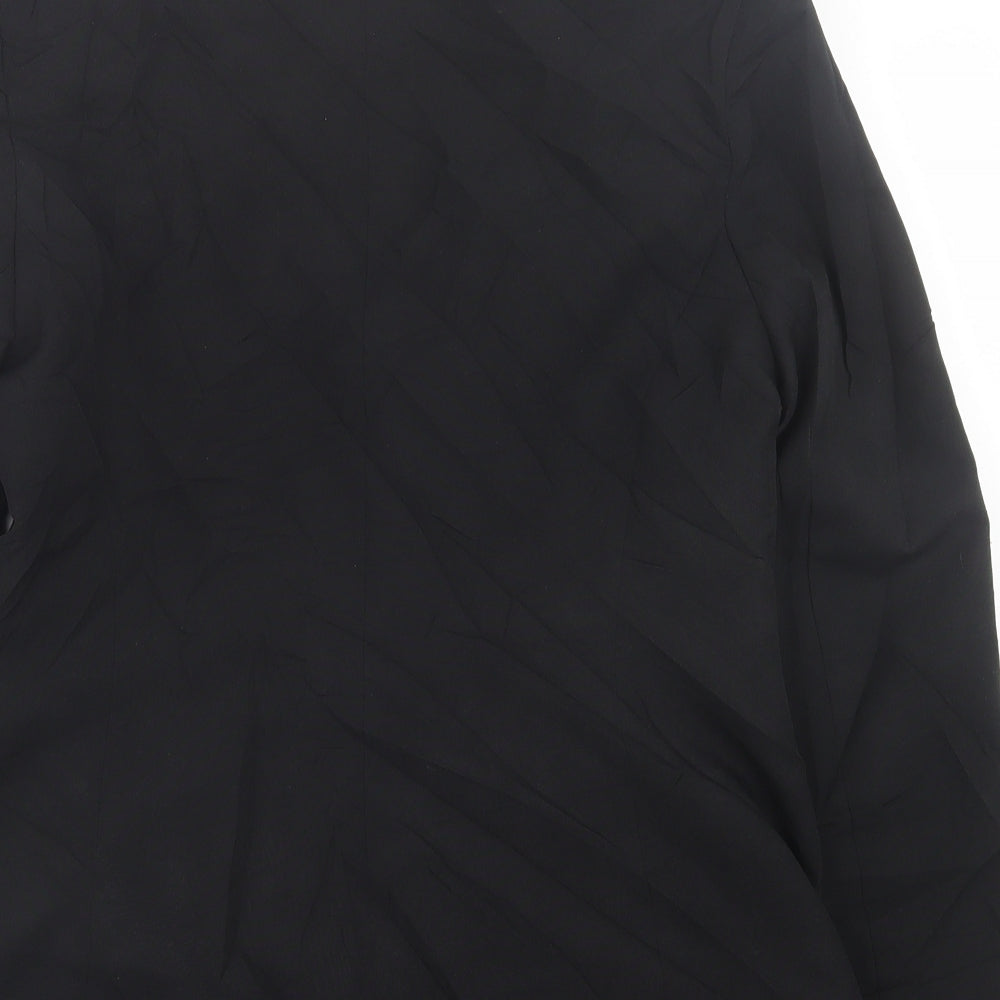 Womens UK Size 14 Essentials Black Jacket