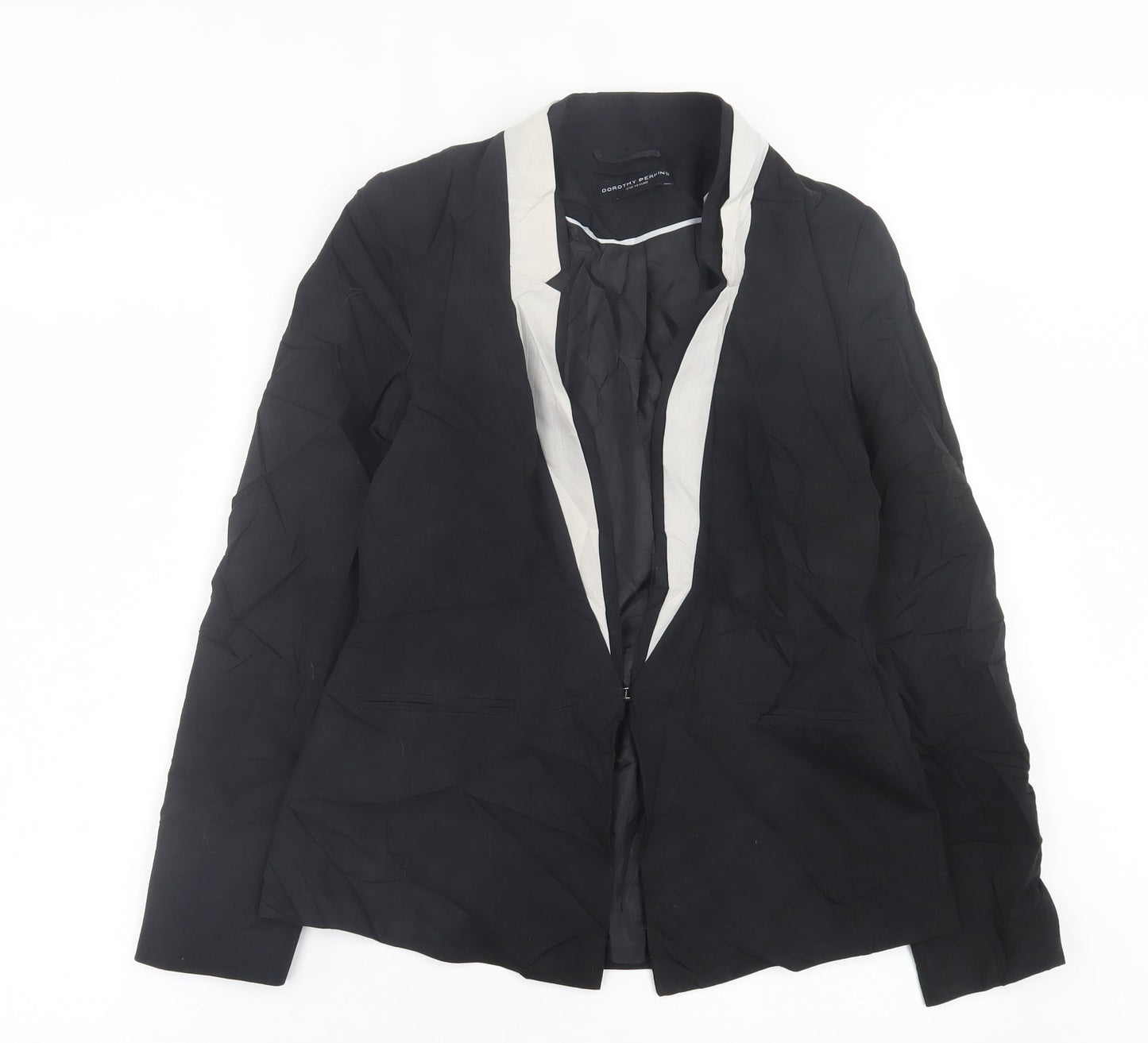Womens UK Size 12 Dorothy Perkins Black Jacket