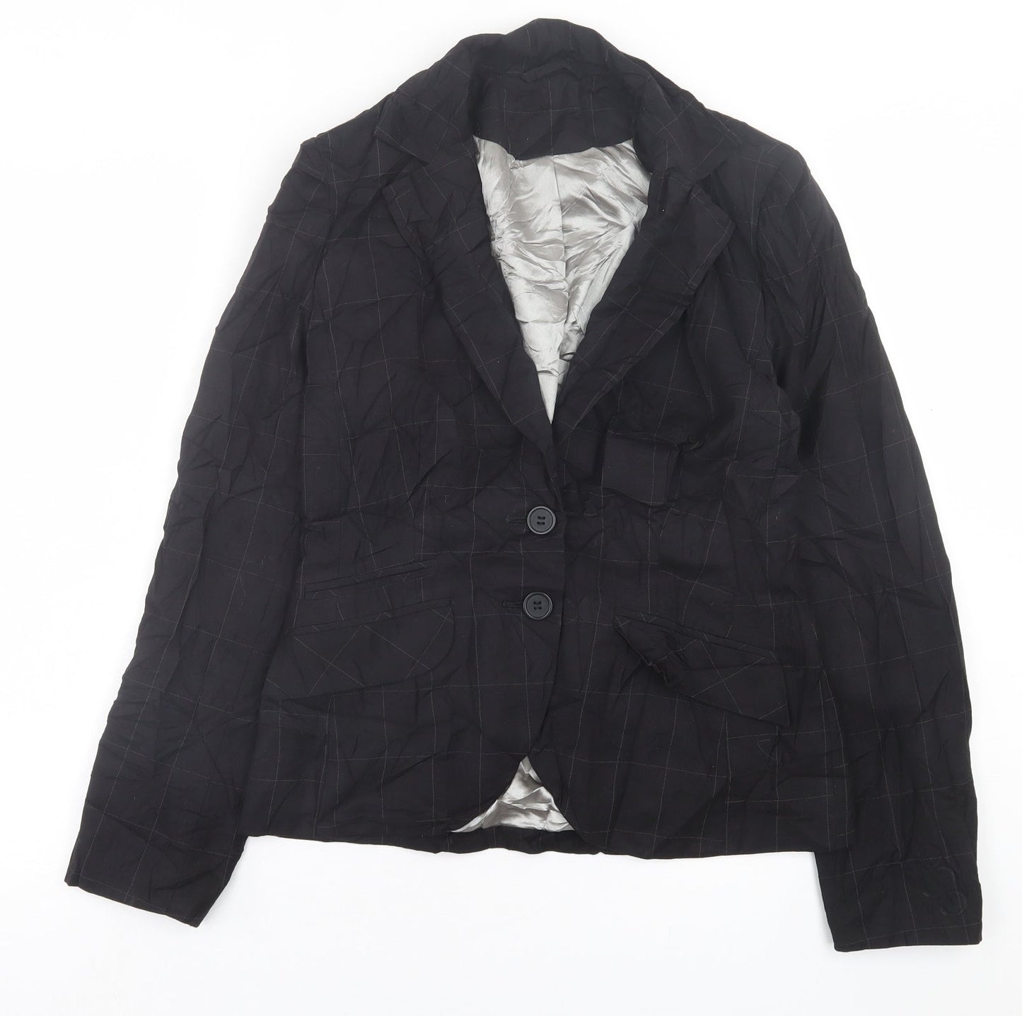Womens UK Size 12 Dorothy Perkins Black Jacket