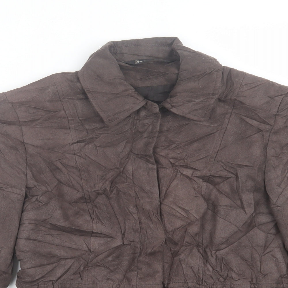 Womens UK Size 8 BHS Brown Jacket