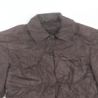 Womens UK Size 8 BHS Brown Jacket