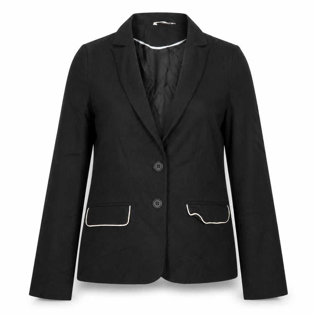 George Womens Black   Jacket Blazer Size 12  Button