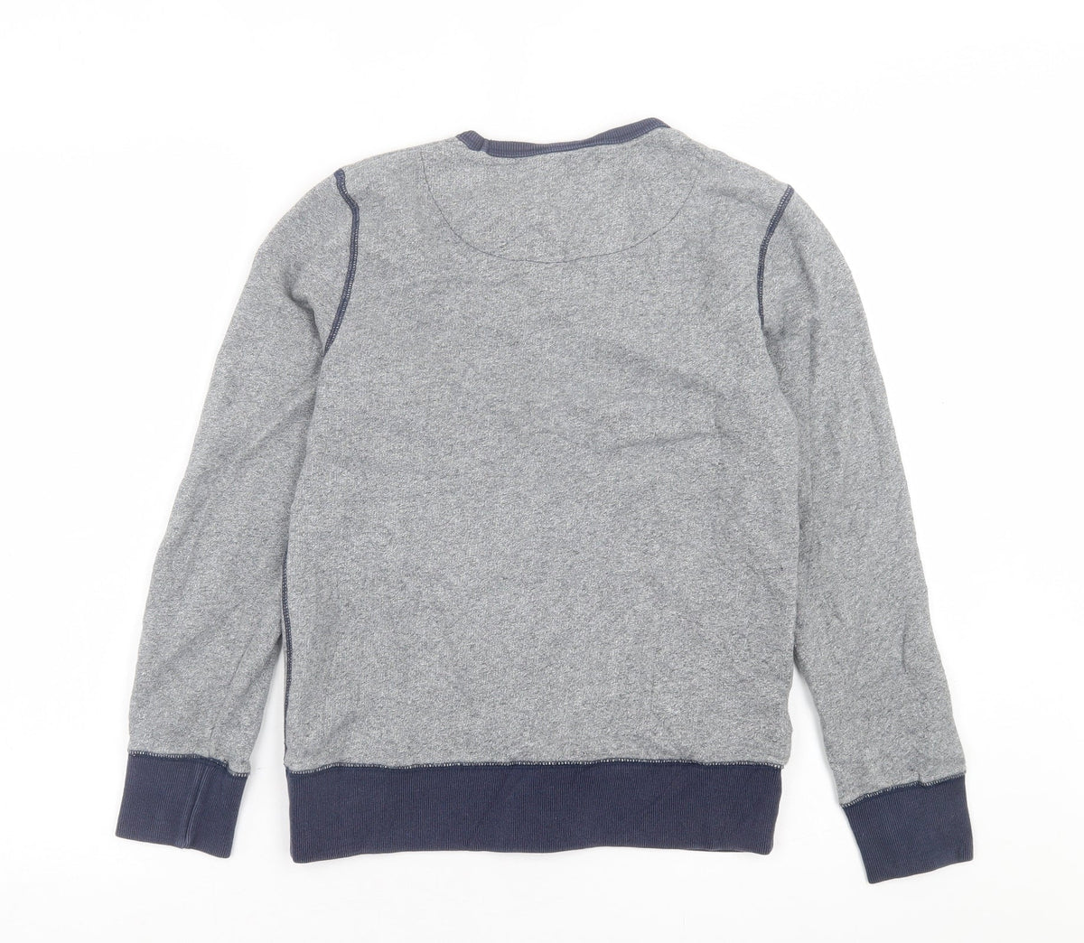 Johnnie B Boys Grey  Cotton Pullover Sweatshirt Size 11-12 Years  Pullover