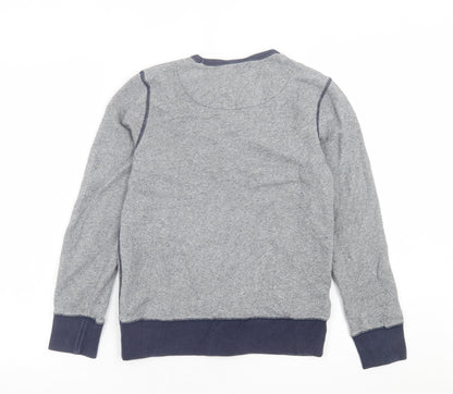 Johnnie B Boys Grey  Cotton Pullover Sweatshirt Size 11-12 Years  Pullover