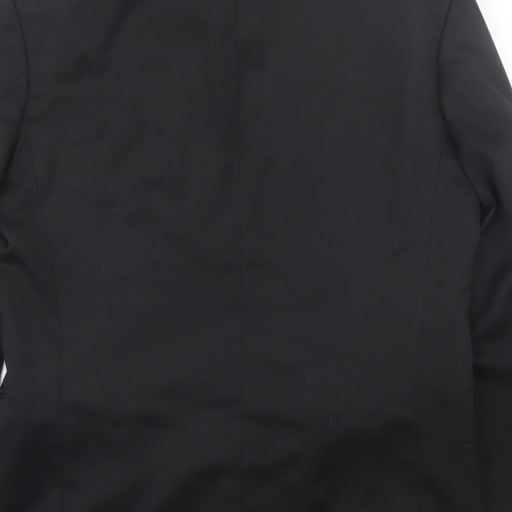 Mens UK Size 40 Burton Regular Black Suit Jacket