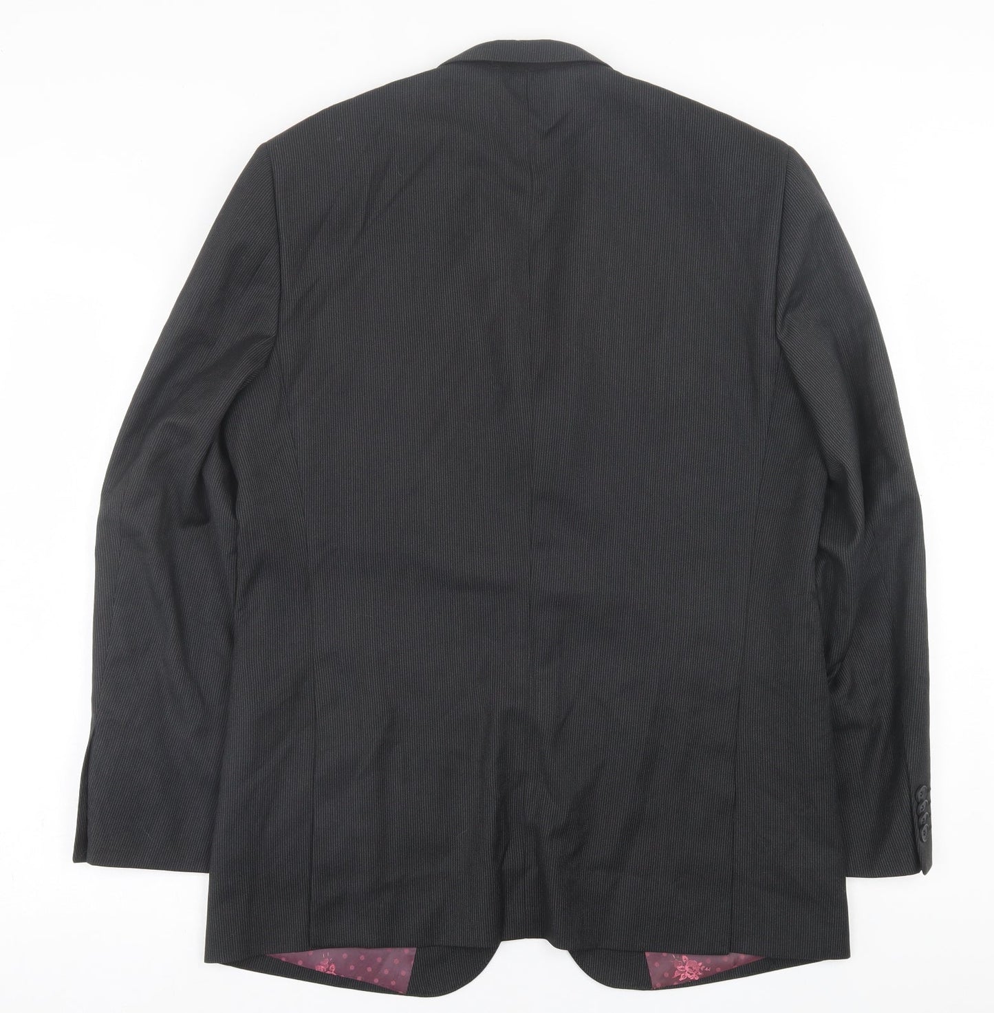 Mens UK Size 42 Limited collection Regular Black Suit Jacket