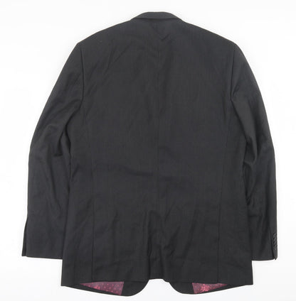 Mens UK Size 42 Limited collection Regular Black Suit Jacket
