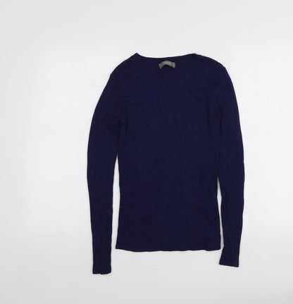 Womens UK Size S Oasis Blue Pullover Jumper
