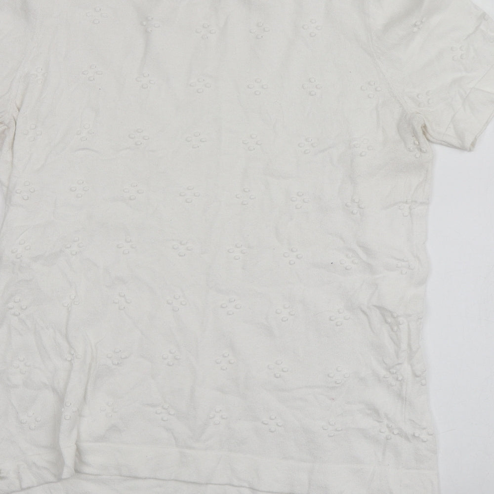 Womens UK Size 14 TU White Pullover Jumper